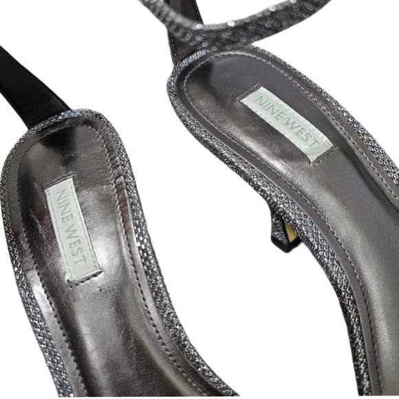 Nine West Yess Women's Ankle Strap Dress Sandals NIB - Picture 4 of 8